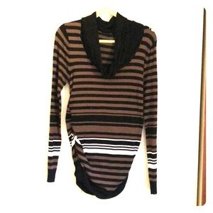 Black and Tan Stripe Sweater